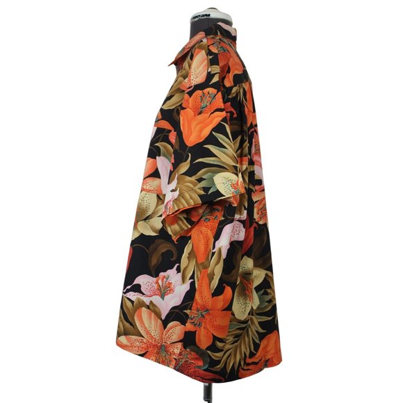 Tropical Trading Company men's floral button front Hawaiian‎ short sleeve shirt - Picture 2 of 12